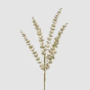 Glitter Eucalyptus Spray Gold by Vixen & Velvet, a Christmas for sale on Style Sourcebook