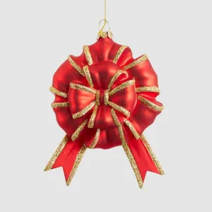 Glass Gift Bow Tree Decoration by Vixen & Velvet, a Plants for sale on Style Sourcebook
