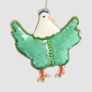 Manarola Hen Decoration by Vixen & Velvet, a Cushions, Decorative Pillows for sale on Style Sourcebook