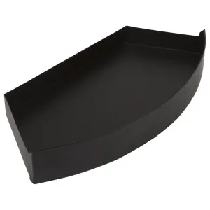 Lux Curved Shallow Ash Pan, Black by Schots, a Fireplaces for sale on Style Sourcebook