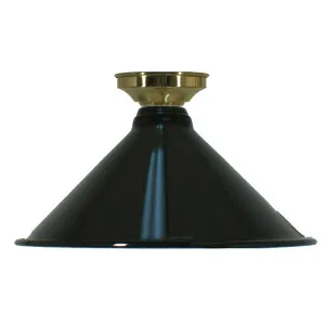 Edwardian 250mm Black Batten Fix, Polished Brass by Lighting Inspirations, a Fixed Lights for sale on Style Sourcebook