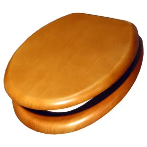 Timber Toilet Seat - Pine Veneer by Schots Home Emporium, a Toilets & Bidets for sale on Style Sourcebook
