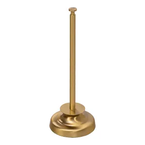 Albury Freestanding Toilet Paper Holder, Brushed Brass by Schots, a Toilet Paper Holders for sale on Style Sourcebook