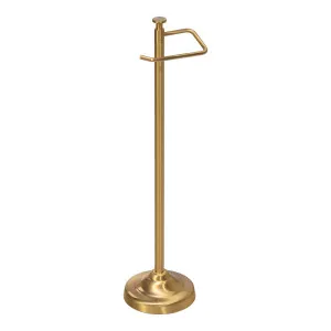 Albury Freestanding Toilet Paper Storage Stand, Brushed Brass by Schots, a Toilet Paper Holders for sale on Style Sourcebook