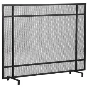 Olly 104x81cm Metal Firescreen, Black by Schots, a Fireplace Mantels & Surrounds for sale on Style Sourcebook