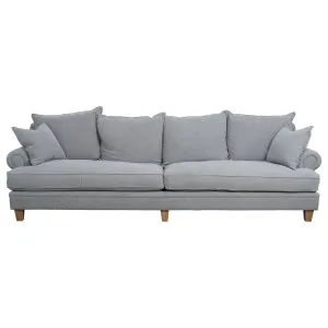 Laura 4 Seater Fabric Sofa, Stone Grey by Schots, a Sofas for sale on Style Sourcebook