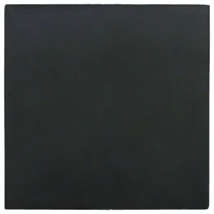 Plain 20x20 Cement Encaustic Tile, Black by Schots, a Encaustic Tiles for sale on Style Sourcebook