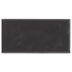 English Hearth Tile Basalt Black (Matte Black) 6 x 3" 152 x 76mm by Schots, a Subway Tiles for sale on Style Sourcebook