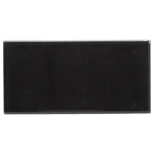 English Hearth Tile Gloss Black 6 x 3" 152 x 76mm by Schots, a Subway Tiles for sale on Style Sourcebook