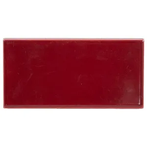 English Hearth Tile Burgundy 6 x 3" 152 x 76mm by Schots, a Subway Tiles for sale on Style Sourcebook