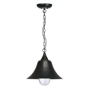 Causeway Indoor Chain Pendant Light, Antique Bronze by Lighting Inspirations, a Fixed Lights for sale on Style Sourcebook