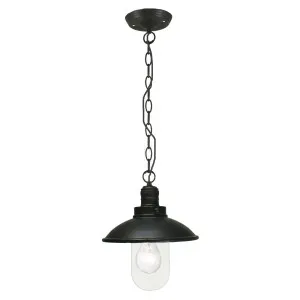 Port Indoor Chain Pendant Light, Antique Bronze by Lighting Inspirations, a Fixed Lights for sale on Style Sourcebook