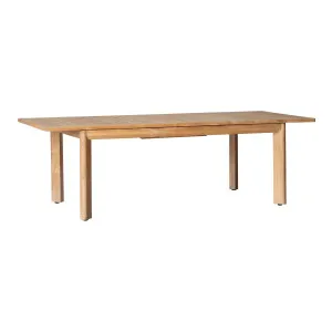 Corsica 260-320cm Teak Extension Dining Table by Schots, a Tables for sale on Style Sourcebook