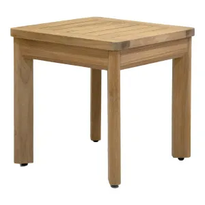 Corsica 50cm Teak Side Table, Natural by Schots, a Tables for sale on Style Sourcebook