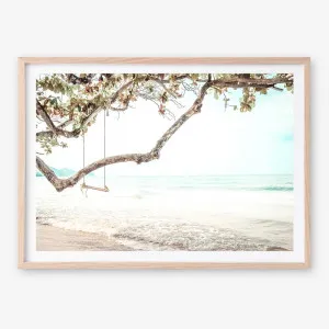 Beach Swing I Photo Art Print by The Print Emporium, a Prints for sale on Style Sourcebook