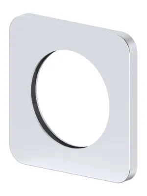 Ray 1 Wall Mixer Wall Plate (Only) Square 65mm Chrome In Chrome Finish By Raymor by Raymor, a Bathroom Taps & Mixers for sale on Style Sourcebook