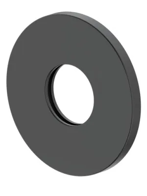 Ray 1 Spout Wall Plate (Only) Round 65mm In Black By Raymor by Raymor, a Bathroom Taps & Mixers for sale on Style Sourcebook