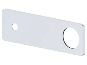 Ray 1 Wall Mixer Set Wall Plate (Only) Rectangle 65mm Chrome In Chrome Finish By Raymor by Raymor, a Bathroom Taps & Mixers for sale on Style Sourcebook