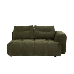 Sidney Tullio 2 Seater Left Arm Sofa - Poker Military by GlobeWest, a Sofas for sale on Style Sourcebook