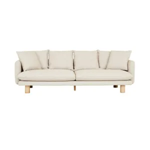 Vittoria Elliot 4 Seater Sofa - Staunch Almond - Natural Ash by GlobeWest, a Sofas for sale on Style Sourcebook