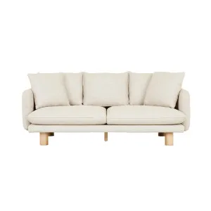 Vittoria Elliot 3 Seater Sofa - Staunch Almond - Natural Ash by GlobeWest, a Sofas for sale on Style Sourcebook