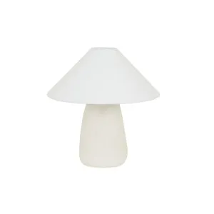 Lorne Pebble Small Table Lamp - White Sand - Ivory by GlobeWest, a Table & Bedside Lamps for sale on Style Sourcebook