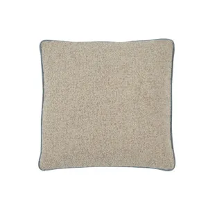 Hugo Square Cushion - Driftwood - Brick by GlobeWest, a Cushions, Decorative Pillows for sale on Style Sourcebook