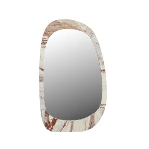 Oakley Pebble Mirror - Monica Red Marble by GlobeWest, a Mirrors for sale on Style Sourcebook