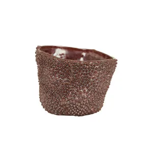 Forme Nixie Small Vase - Sangria by GlobeWest, a Vases & Jars for sale on Style Sourcebook