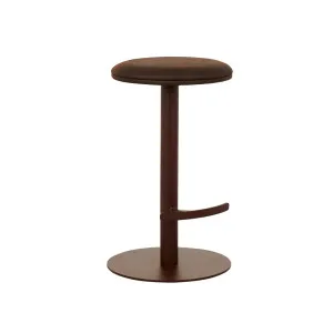 Plum Swivel Barstool - Eastwood Java - Matt Syrah by GlobeWest, a Bar Stools for sale on Style Sourcebook