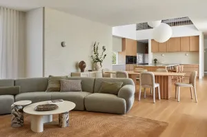 Helio Coffee Table - Smoked Ash - Matt Rouge Marble by GlobeWest, a Coffee Table for sale on Style Sourcebook