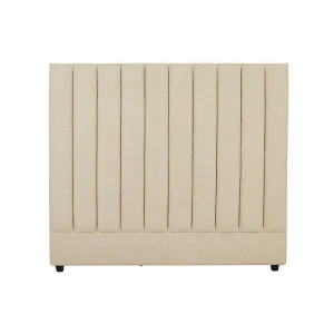 Madrid Channel Low Bedhead - Malt Boucle by GlobeWest, a Bed Heads for sale on Style Sourcebook