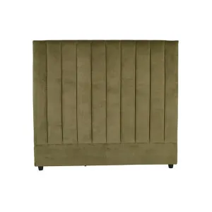 Madrid Channel Low Bedhead - Loden by GlobeWest, a Bed Heads for sale on Style Sourcebook