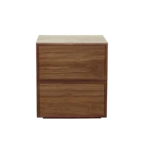 Marcel Bedside - Walnut by GlobeWest, a Bedside Tables for sale on Style Sourcebook