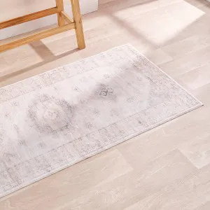Habitat Amina Washable Floor Runner Natural by Habitat, a Contemporary Rugs for sale on Style Sourcebook