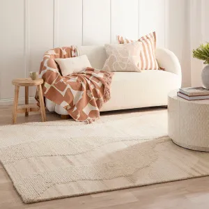 Muse Melibee Floor Rug Natural by Muse, a Contemporary Rugs for sale on Style Sourcebook