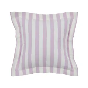 Muse Frankie Stripe Feather Cushion Mauve/White by Muse, a Cushions, Decorative Pillows for sale on Style Sourcebook