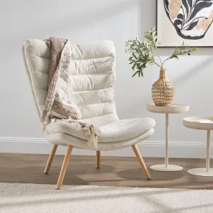 Muse Grayson Occasional Chair Natural by Muse, a Chairs for sale on Style Sourcebook