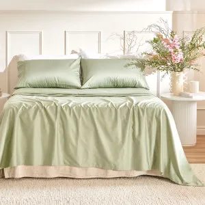 Hilton 500Tc Cotton Sateen Sheet Set Green by Hilton, a Sheets for sale on Style Sourcebook