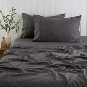 Habitat 400 Thread Count Bamboo Cotton Sheet Set Charcoal by Habitat, a Sheets for sale on Style Sourcebook