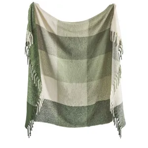 Habitat Lexi Check Extra Large Throw Green by Habitat, a Throws for sale on Style Sourcebook