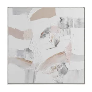 Muse Kona Framed Textured Wall Art Natural by Muse, a Wall Hangings & Decor for sale on Style Sourcebook