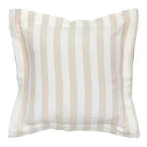 Muse Frankie Stripe Feather Cushion Natural/White by Muse, a Cushions, Decorative Pillows for sale on Style Sourcebook