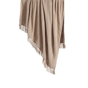 Habitat Bondi Cotton Extra Large Throw Natural by Habitat, a Throws for sale on Style Sourcebook