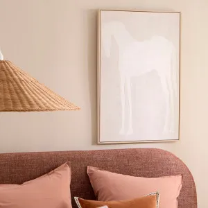 Muse Valerio Framed Canvas Wall Art Natural by Muse, a Wall Hangings & Decor for sale on Style Sourcebook