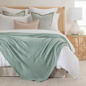 Muse Softer Than Silk 340Gsm Cotton Bamboo Blanket Jade by Muse, a Blankets & Throws for sale on Style Sourcebook
