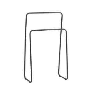 Habitat James Freestanding Towel Rack Black by Habitat, a Bathroom Accessories for sale on Style Sourcebook