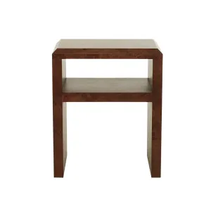 Eva Bedside - Chocolate Burl by GlobeWest, a Bedside Tables for sale on Style Sourcebook