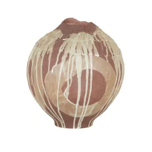 Forme Dimple Vase - Coffee Drip by GlobeWest, a Vases & Jars for sale on Style Sourcebook