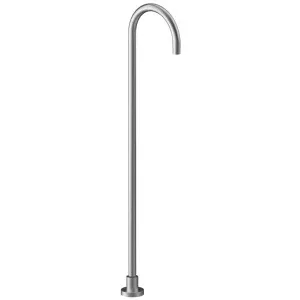 Fantini Nostromo Gooseneck Freestanding Bath Spout - Brushed Stainless Steel 50939350Z by Fantini, a Kitchen Taps & Mixers for sale on Style Sourcebook